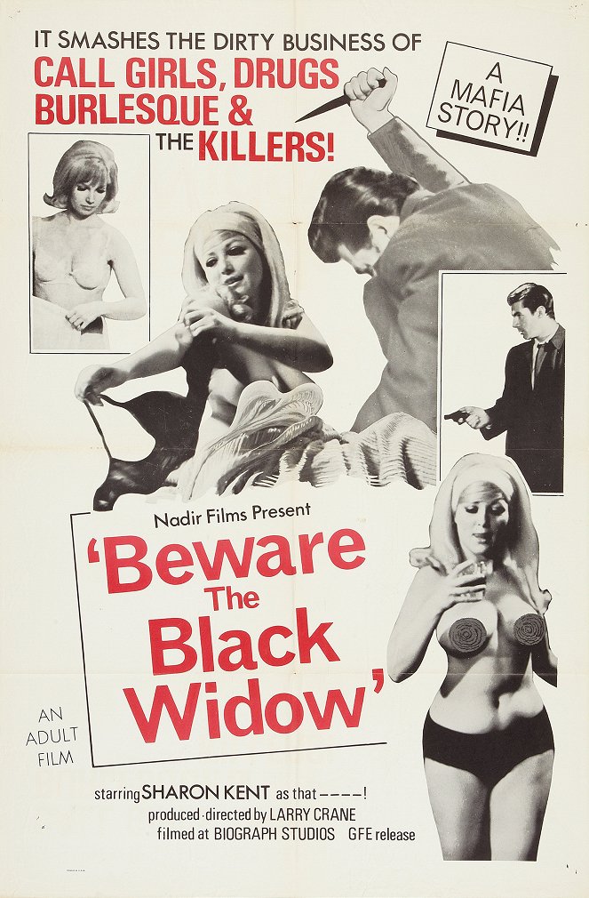 Beware the Black Widow - Plakaty