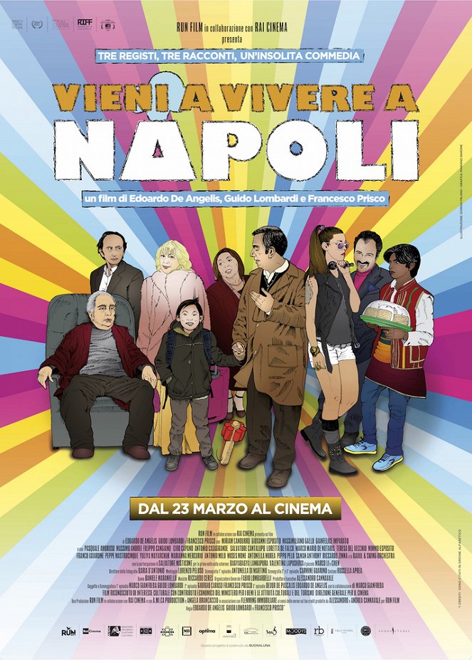 Vieni a vivere a Napoli! - Plakate