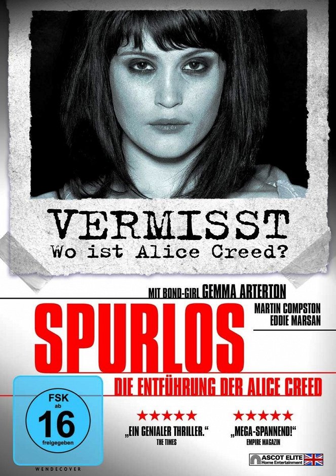 Spurlos - Die Entführung der Alice Creed - Plakate