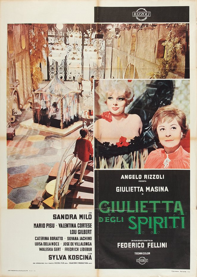 Giulietta a duchovia - Plagáty