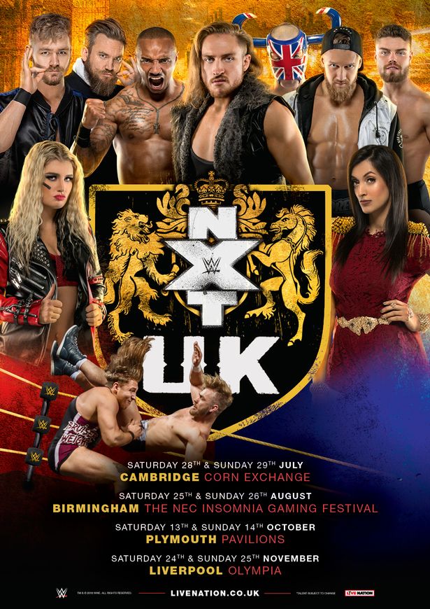 WWE: NXT UK - Posters