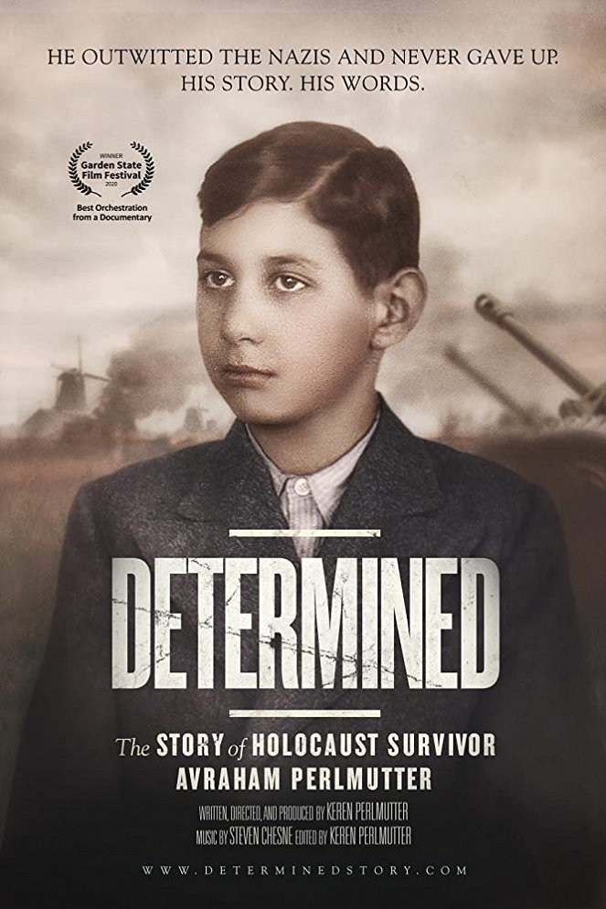 Determined: The Story of Holocaust Survivor Avraham Perlmutter - Carteles