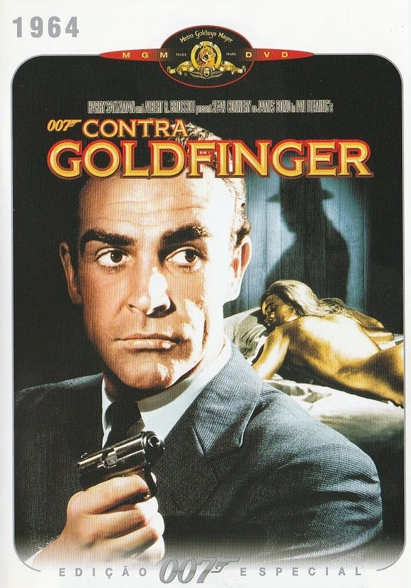 007 - Contra Goldfinger - Cartazes