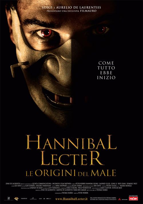 Hannibal, el origen del mal - Carteles