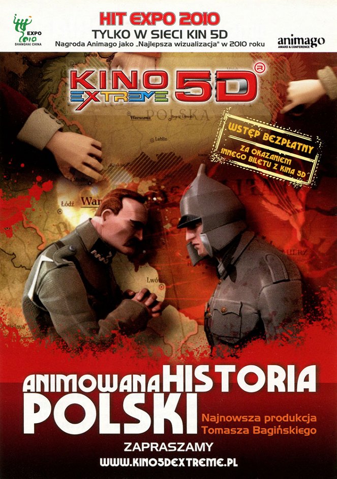 Animowana historia Polski - Plakáty