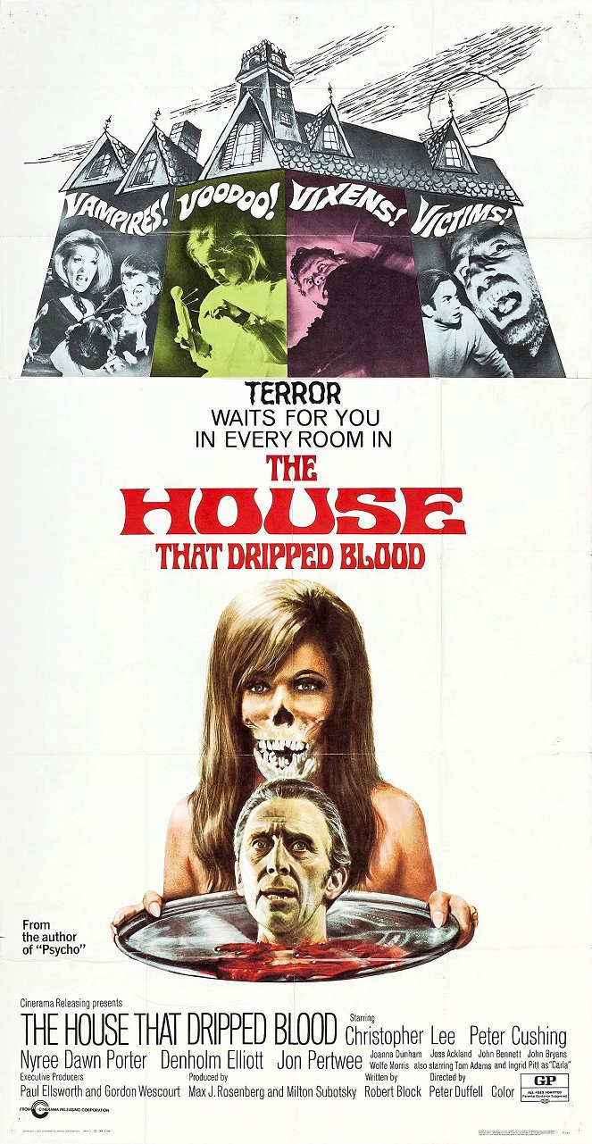 The House That Dripped Blood - Posters