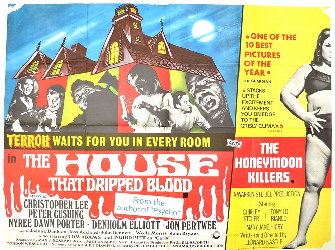 A vértől csöpögő ház - Plakátok