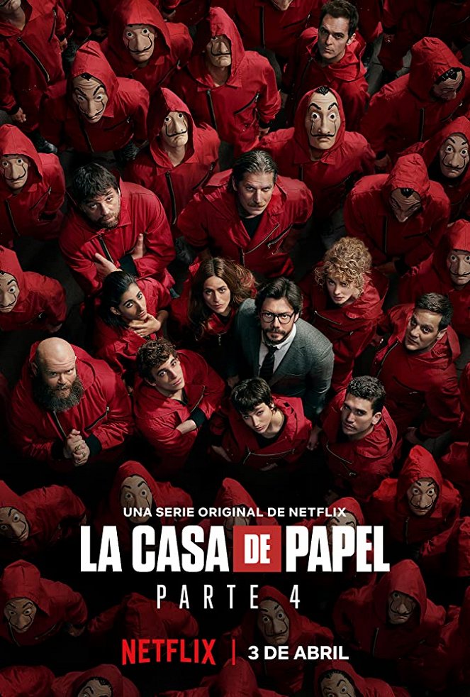 A Casa de Papel (Netflix version) - A Casa de Papel (Netflix version) - Season 4 - Cartazes