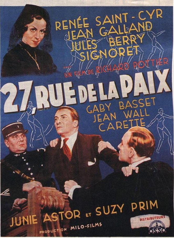 27 Rue de la Paix - Plakate