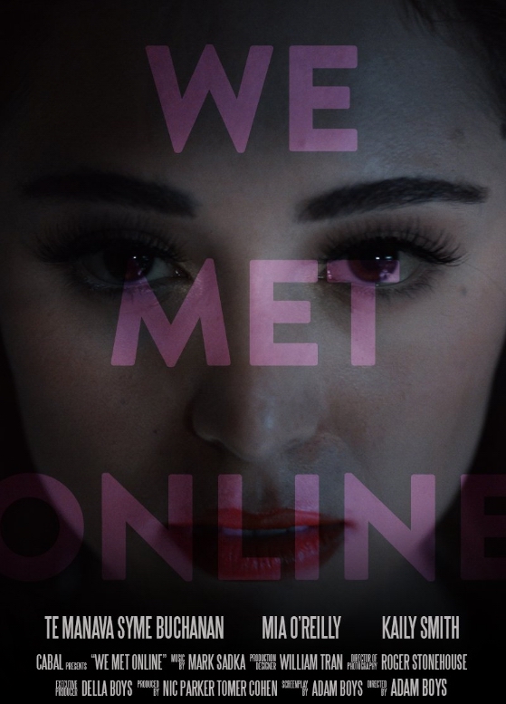 We Met Online - Plagáty