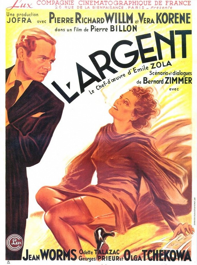 L'Argent - Affiches