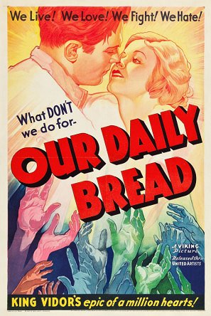El pan nuestro de cada día - Carteles