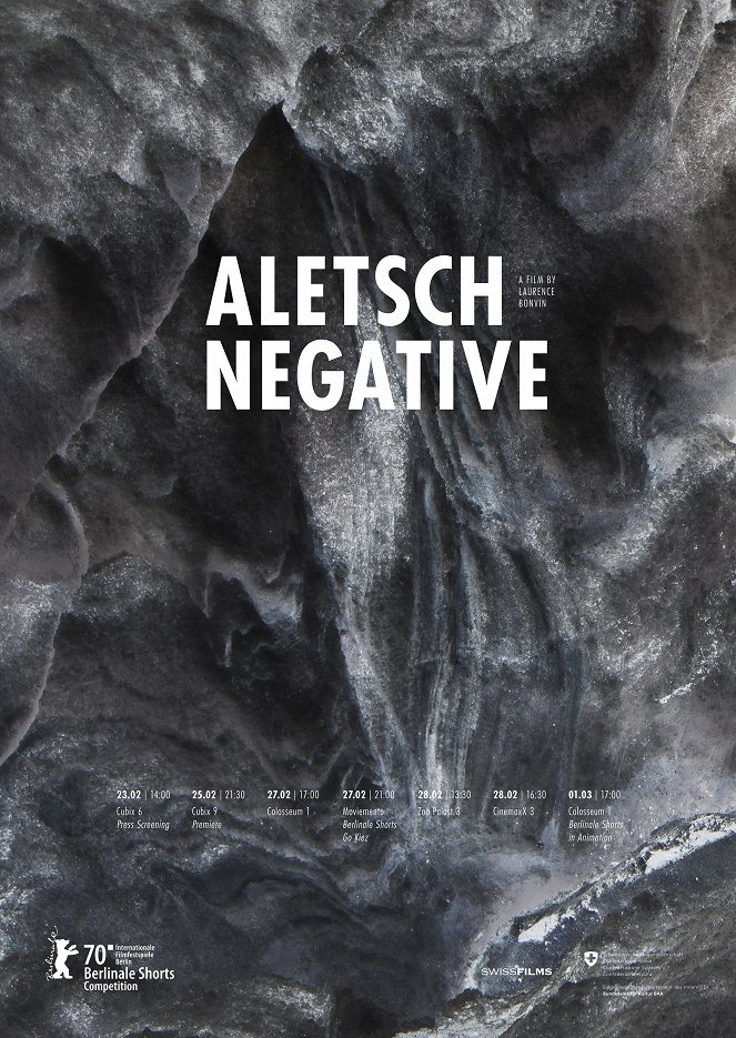 Aletsch Negative - Plakáty