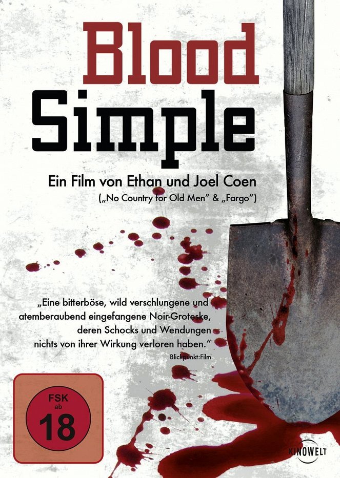 Blood Simple - Plakate