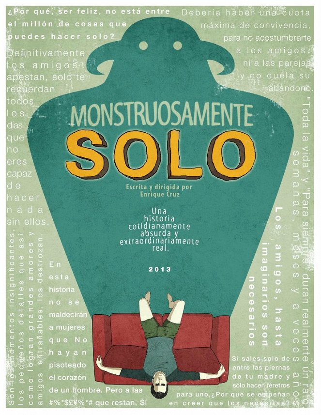 Monstrously Alone - Posters