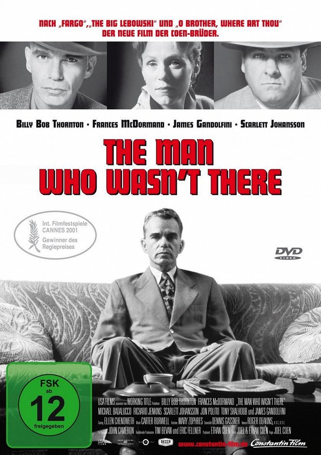 The Man Who Wasn’t There – Der unauffällige Mr. Crane - Plakate