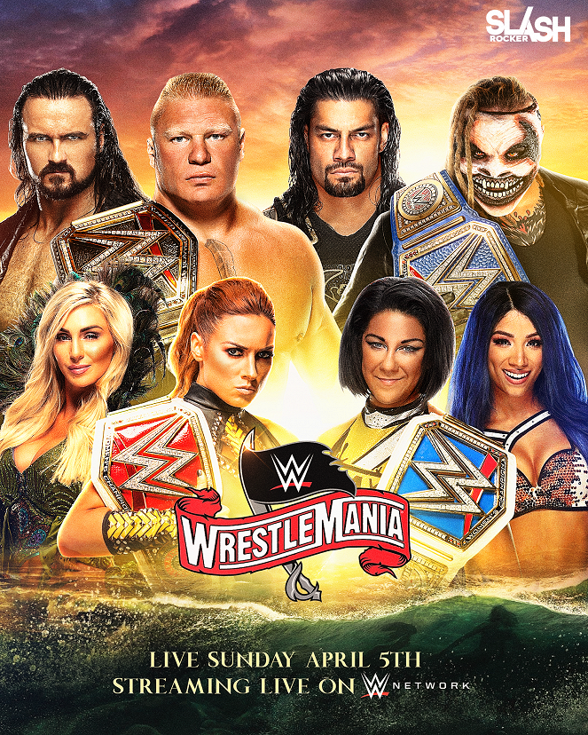 WrestleMania 36 - Affiches