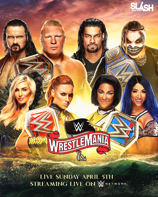 WrestleMania 36 - Plagáty