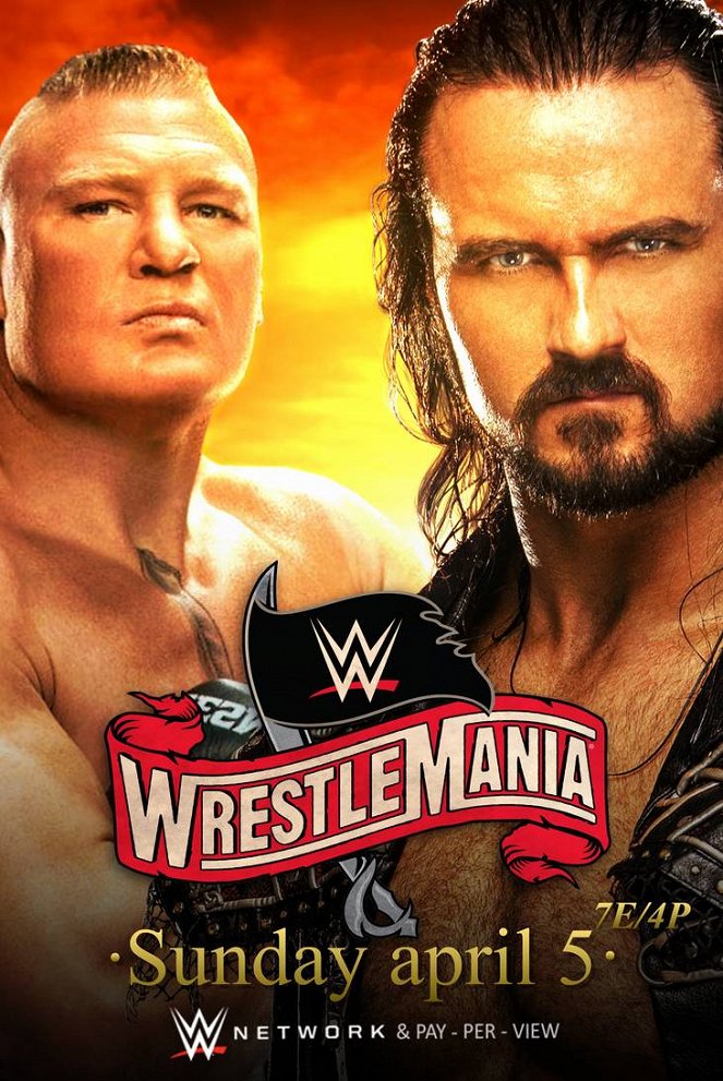 WrestleMania 36 - Cartazes