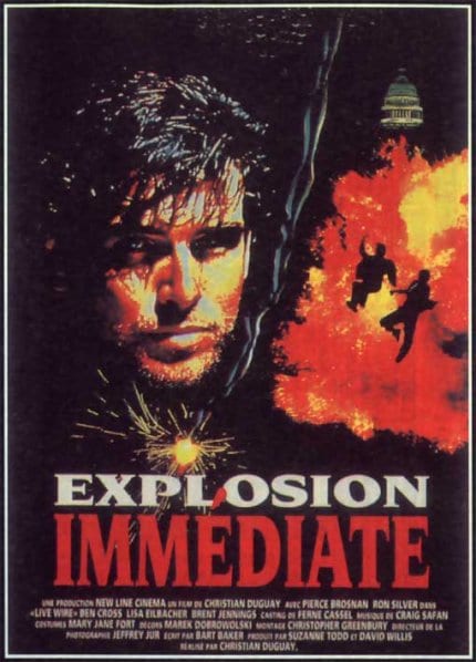 Explosion immédiate - Affiches