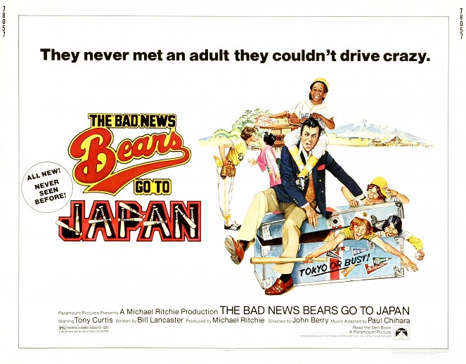 The Bad News Bears Go to Japan - Carteles