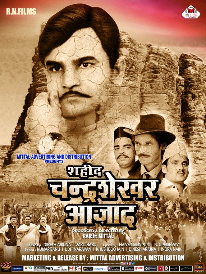 Shaheed Chandrashekhar Azaad - Plakate