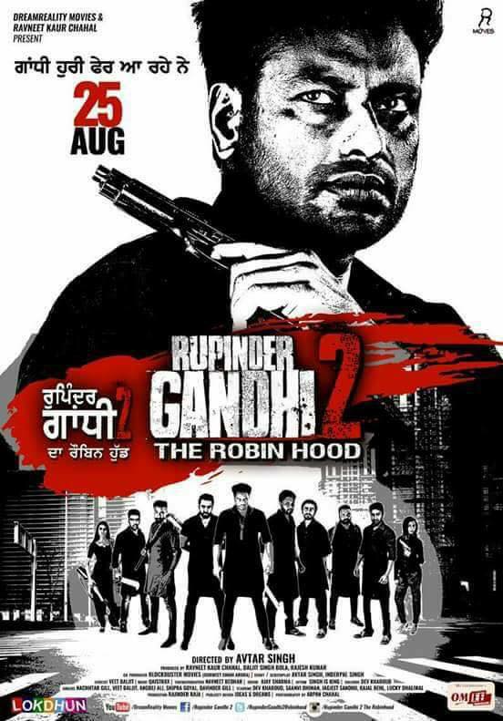 Rupinder Gandhi 2: The Robin Hood - Carteles