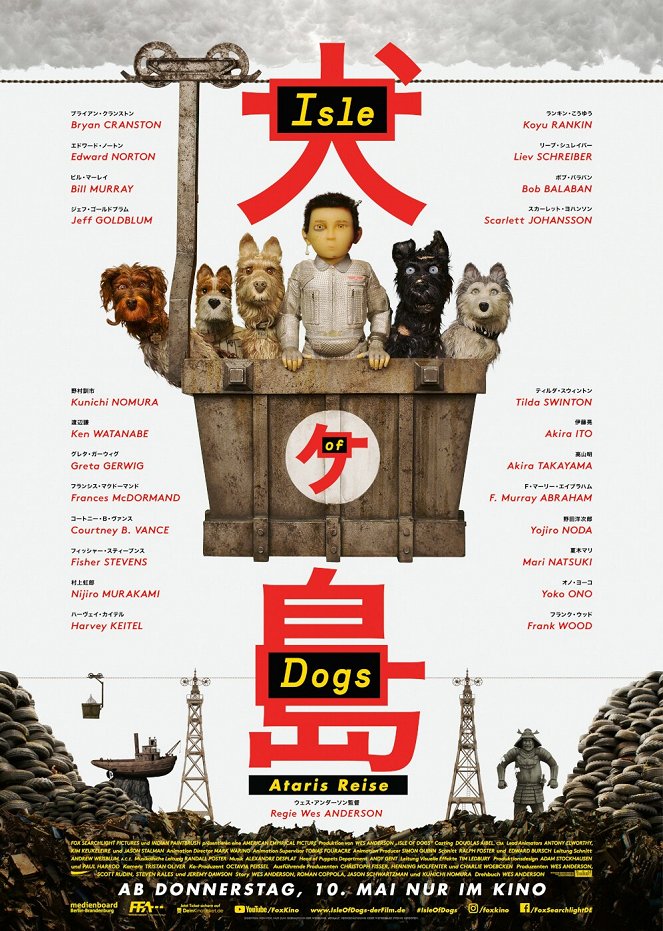 Kutyák szigete - Plakátok