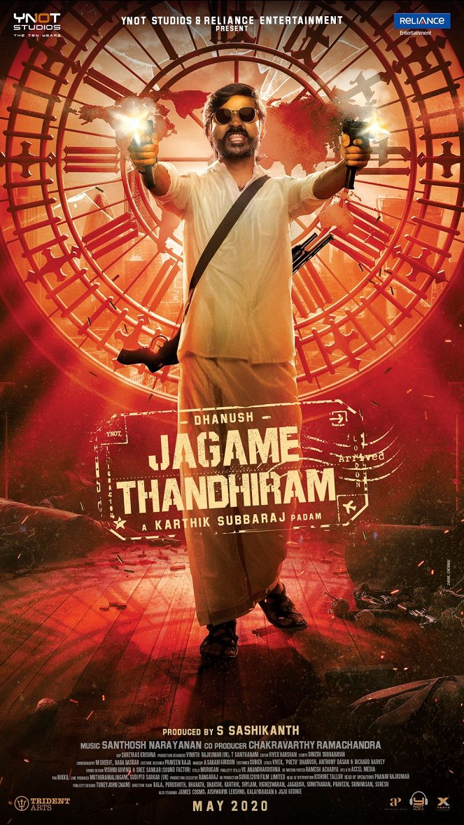 Jagame Thanthiram - Plakate