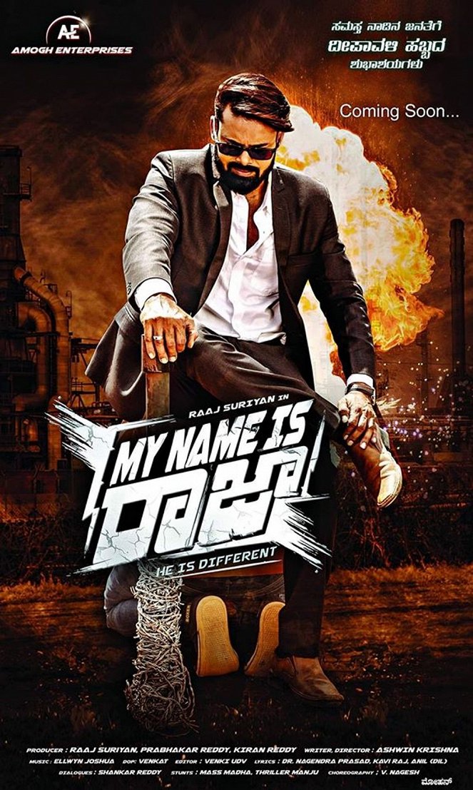 My Name Is Raja - Plakate