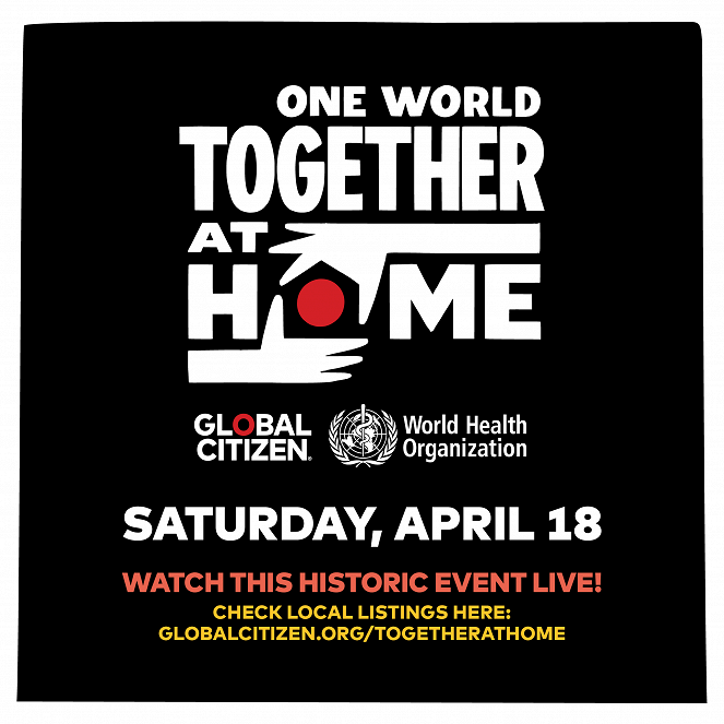 One World: Together at Home - Carteles