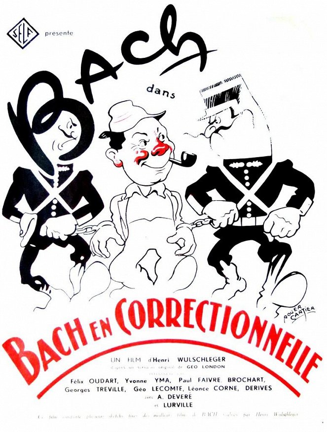 Bach en correctionnelle - Plakáty