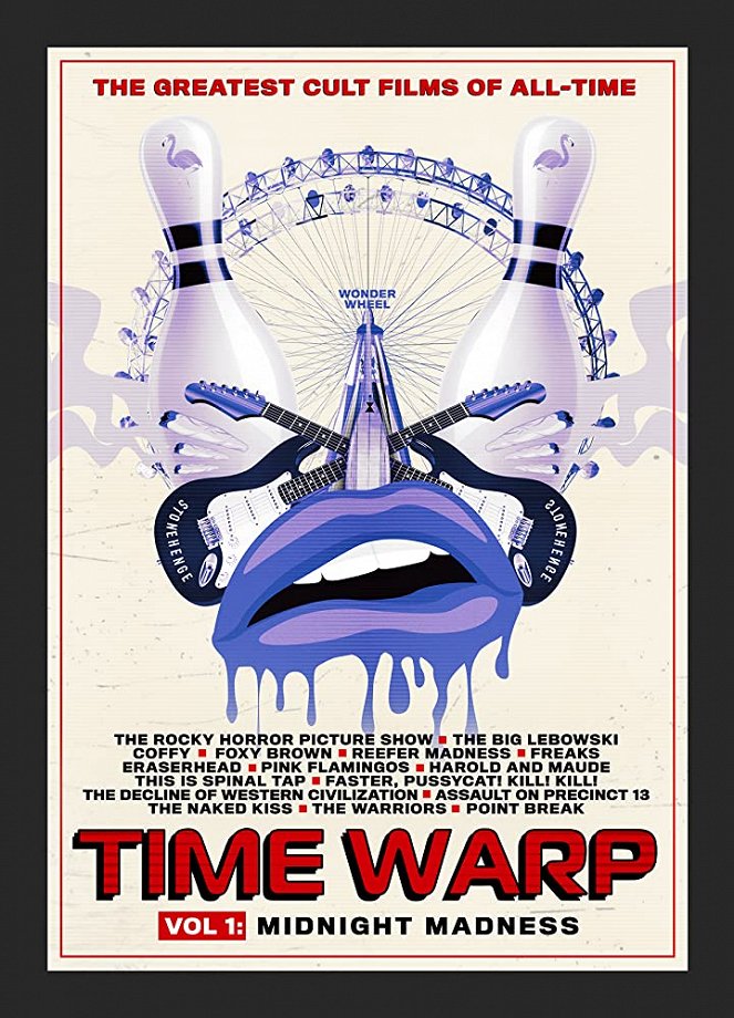 Time Warp: The Greatest Cult Films of All-Time- Vol. 1 Midnight Madness - Plagáty
