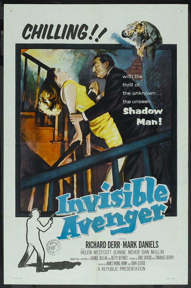 Invisible Avenger - Affiches