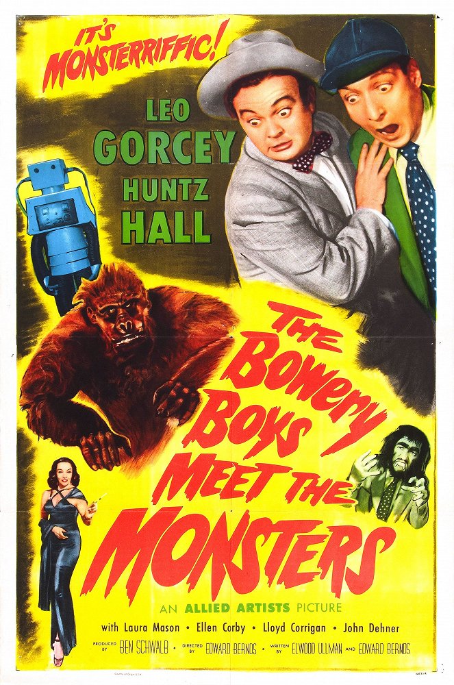 The Bowery Boys Meet the Monsters - Julisteet