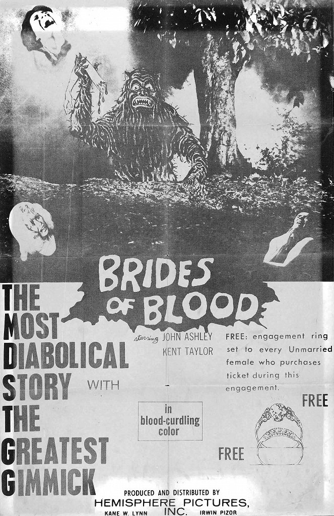 Brides of Blood - Cartazes