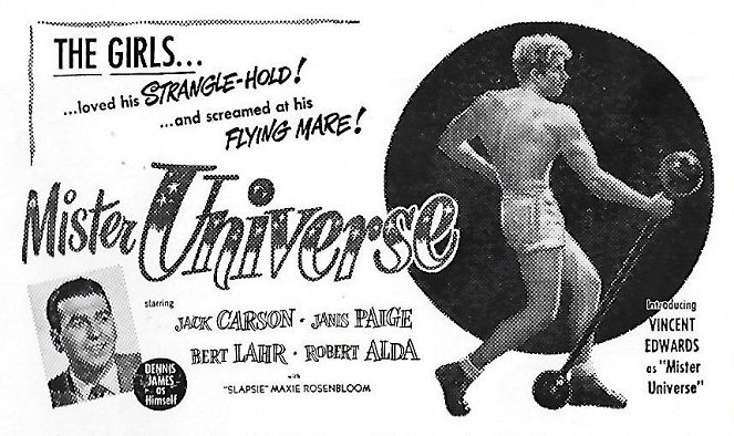 Mister Universe - Posters