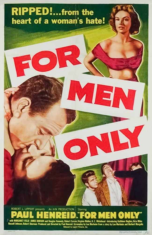 For Men Only - Affiches