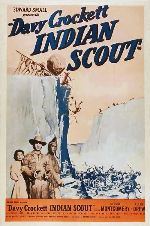 Davy Crockett, explorador indio - Carteles