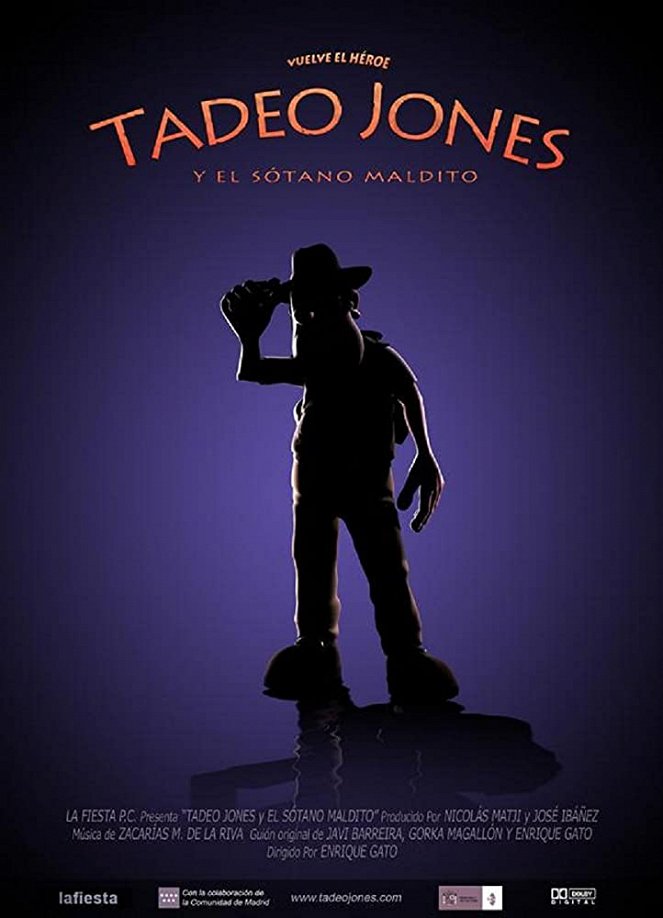 Tadeo Jones y el sótano maldito - Affiches