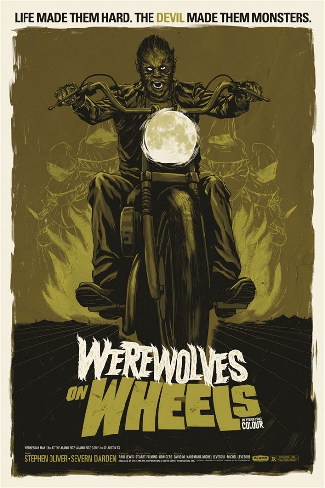 Werewolves on Wheels - Carteles