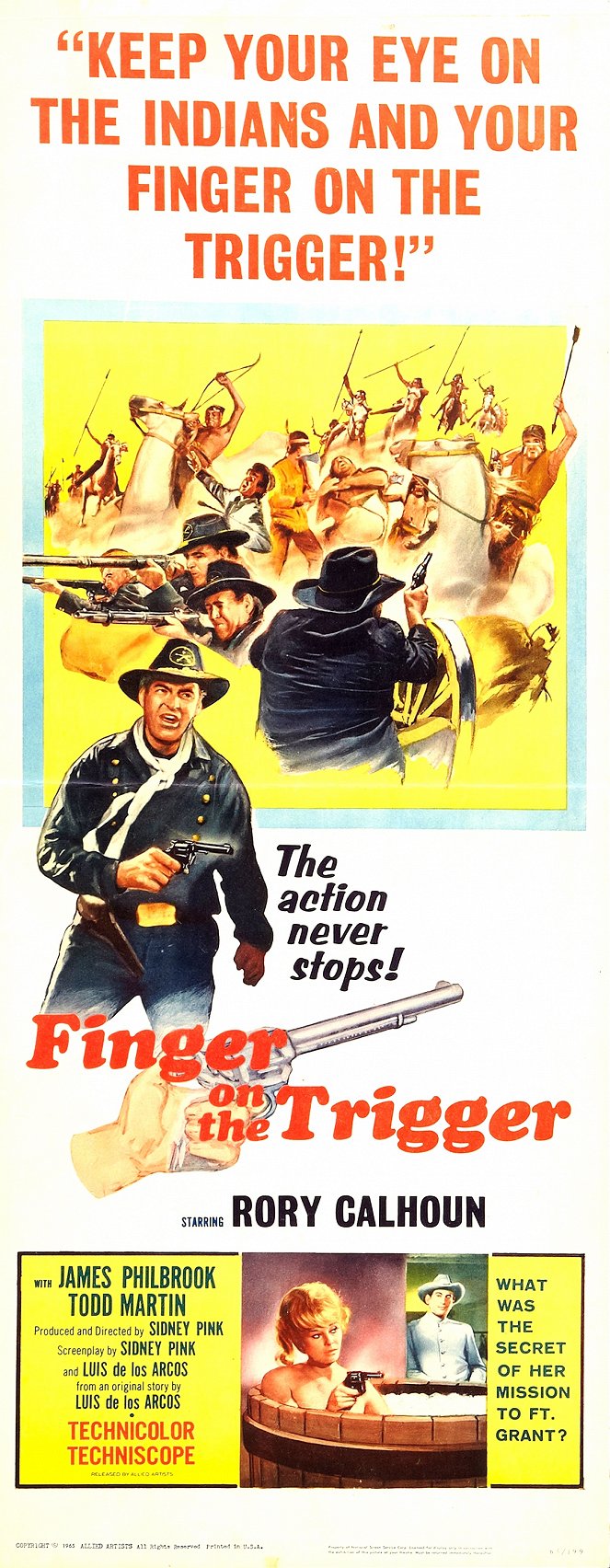 Finger on the Trigger - Plakaty