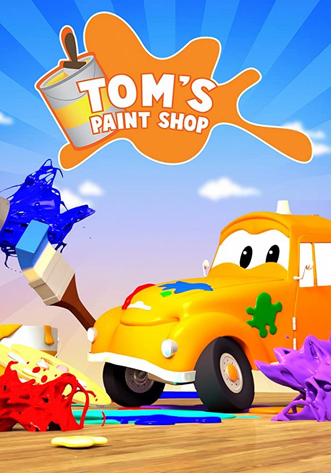 Tom's Paint Shop in Car City - Carteles