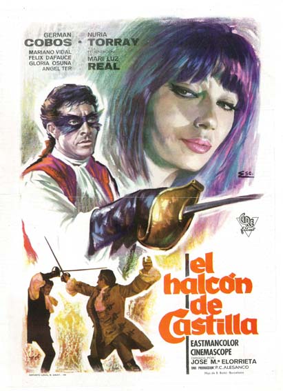 El halcón de Castilla - Affiches