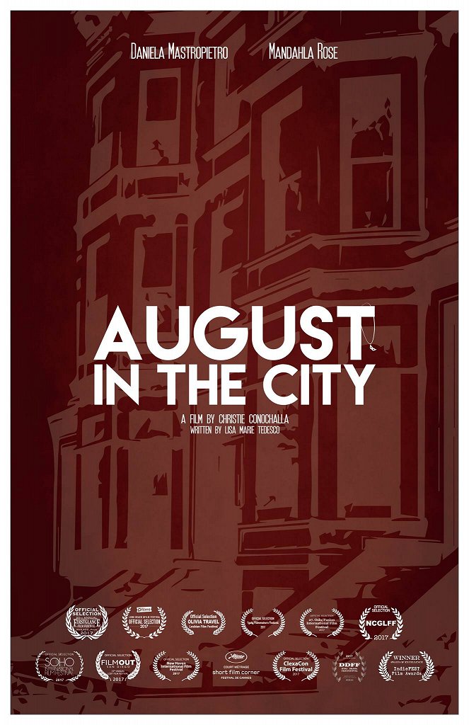 August in the City - Plakátok