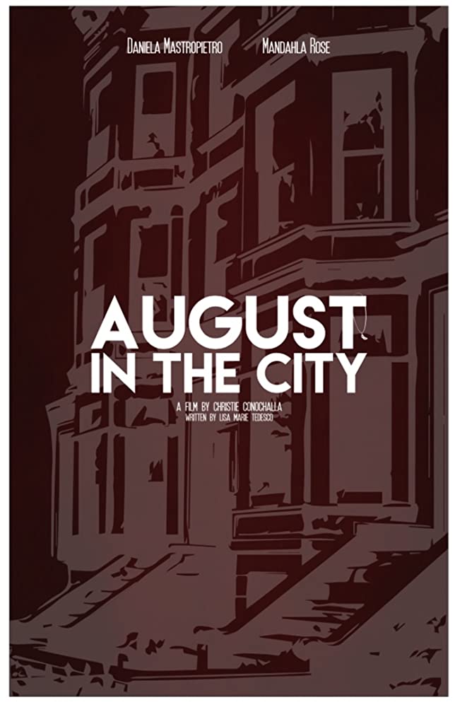 August in the City - Carteles