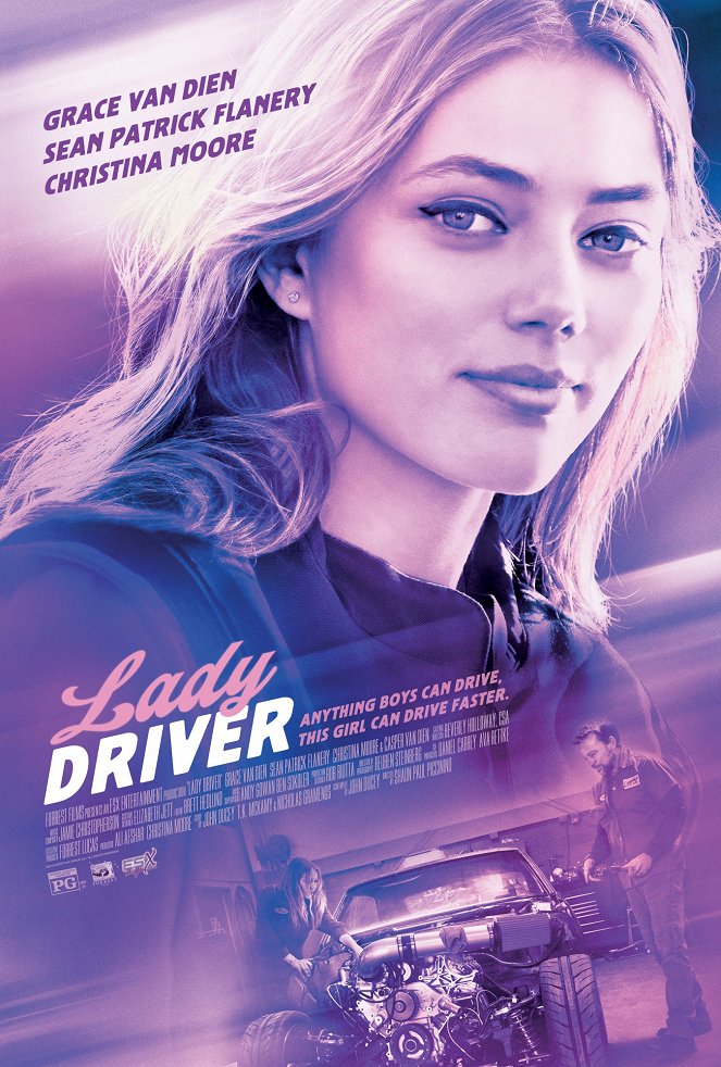 Lady Driver - Posters