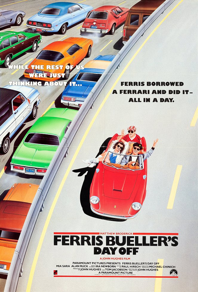 Meglógtam a Ferrarival - Plakátok