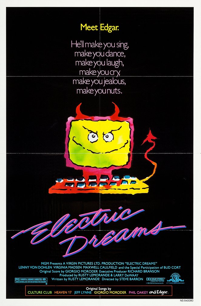 Elektryczne sny - Plakaty