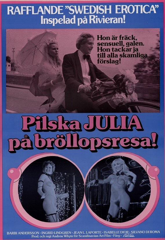 Pilska Julia på bröllopsresa! - Affiches
